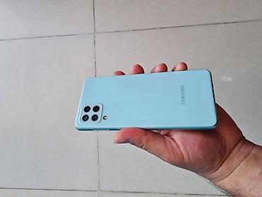 samsung soyducu: Samsung Galaxy A22, 64 GB, rəng - Mavi, İki sim kartlı — 4
