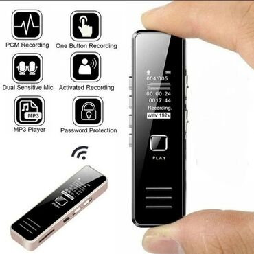 телефон рация: Цифровой диктофон, MP3-плеер. Аудио диктофон, Цифровой диктофон USB