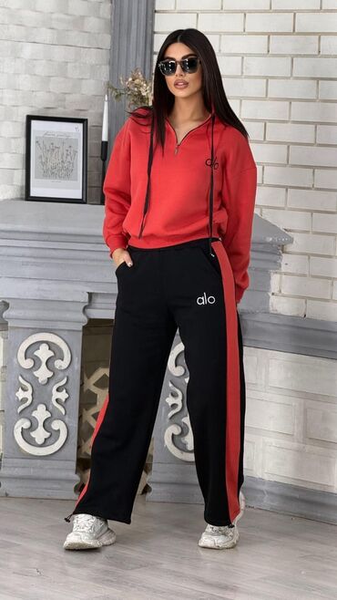 İdman geyimləri: Qadın idman dəsti – “alo” loqolu - İki hissəli dəst: kapüşonsuz — 2