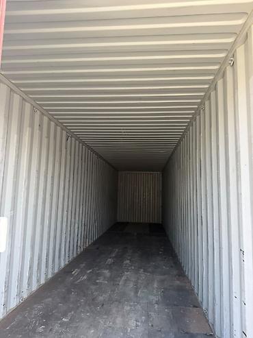 konteyner satilir: 40 fut həcmində metal dəniz konteyneri - Ölçü: təxminən 12 m uzunluq — 4