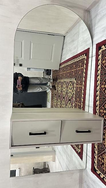 Декор жана интерьер: Торг нет. Продаю красивое большое зеркало с тумбой Размер:190*90 — 8