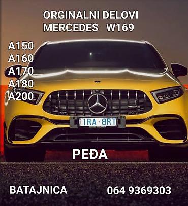 Transport: Originalni delovi za Mercedes A-klasu W169. Dostupne varijante — 1