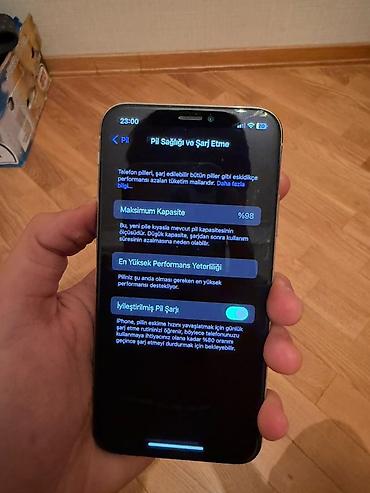 iphone 2ci əl: IPhone X, 64 GB, Ağ — 3