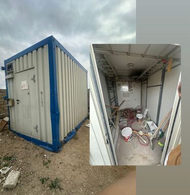 Buz aparatları: Konteynır Təcili 830₼ satılır ‼️ 1100e alinib ölçü 8kv(2/4) Unvan