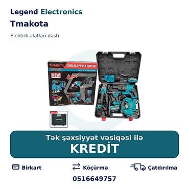 rendə: Elan başlığı: Elektrik alət dəsti Tmakota: cilalama maşını, drel-şurup — 1