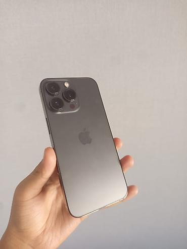 IPhone 13 Pro, Б/у, 128 ГБ, Графит, Защитное стекло, Чехол, 85 %