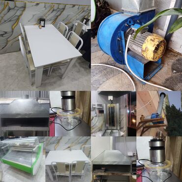 Digər restoran, kafe avadanlığı: Kafe/restoran avadanlıqları satılır – hər biri ayrıca istifadə üçün — 1