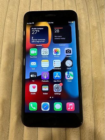 iphone s4: IPhone 7 Plus, 32 GB, Jet Black, Barmaq izi — 1