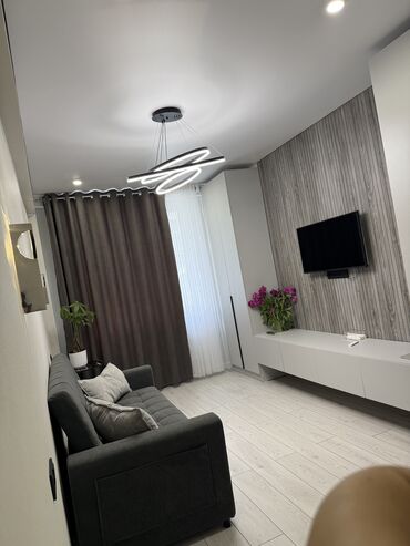 квартиры кок жаре: 1 комната, 31 м², Элитка, 5 этаж, Дизайнерский ремонт