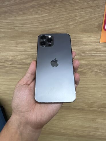 проводные наушники для айфон: IPhone 12 Pro Max, Колдонулган, 128 ГБ, Кара, 77 %