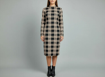 sukienki midi do pracy: Women`s dress, size 2XS