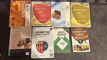 Tədris ədəbiyyatı: Dərs və hazırlıq üçün geniş kitab toplusu Fənlər: - İngilis dili — 4