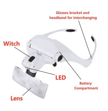 Ostali alati i mašine: Nov komplet pet lupa sa uveličanjem 1; 1,5; 2; 2,5; lupe su podvrgnute — 2