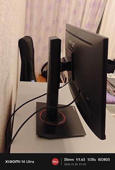 asus tuf gaming: Asus TUF Gaming VG249 23.8 144Hz Vəziyyəti Çox səliqəli işlədilib Ölü — 3