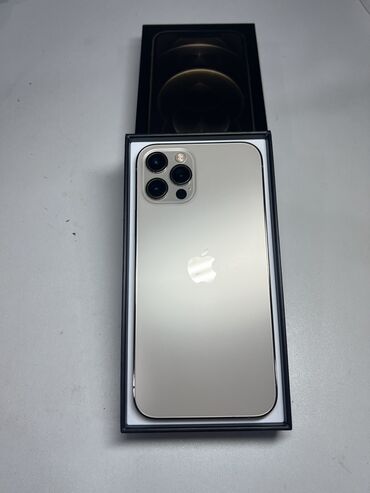 Apple iPhone: IPhone 12 Pro, 128 GB, Qızılı, Face ID