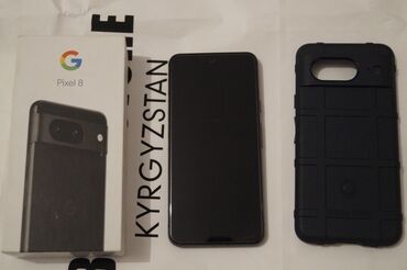 смартфоны google: Google Pixel 8, Б/у, 256 ГБ, цвет - Черный, 1 SIM, eSIM