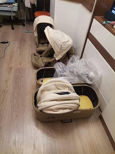 Коляски: Коляска для двойни RIKO Basic (2 в 1) - Формат «бок о бок»: две — 3