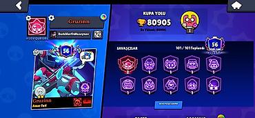 brawl stars 2: Brawl Stars hesabı – yüksək səviyyəli və tam toplanmış kolleksiya - — 1