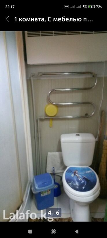 снять комнату на долгий срок: 15 м², С мебелью