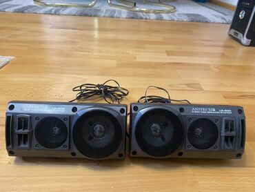 Audio tehnika: Anitech 3-sistemski zvučnici za auto, ispravni u potpunosti. Poseduju