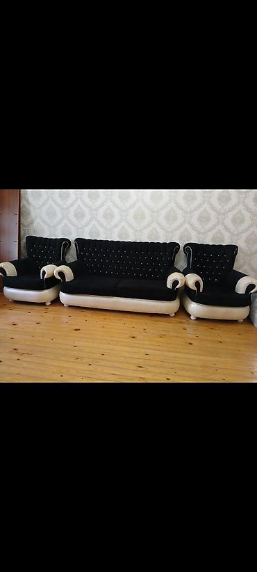 İşlənmiş, Divan, 2 kreslo