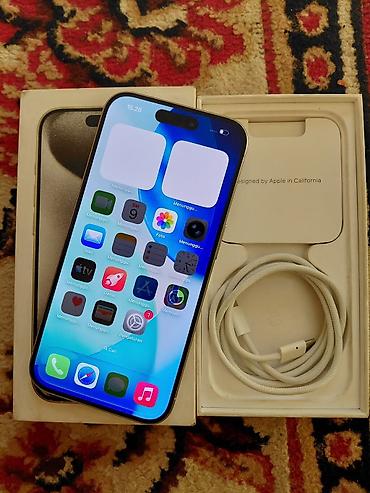 Apple iPhone: IPhone 15 Pro, 128 GB, Ağ — 2