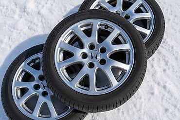 range rover velar: Литые Диски R 16 Honda, Комплект, отверстий - 5, Б/у — 2