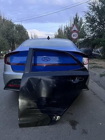 Дверь Задняя левая Hyundai, Б/у, Оригинал