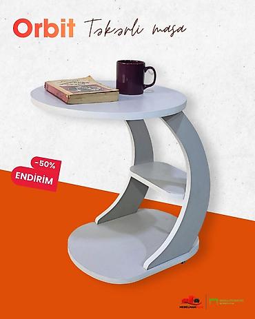 tek stolar: Jurnal masası, Yeni, Açılmayan, Laminat, Oval masa — 6