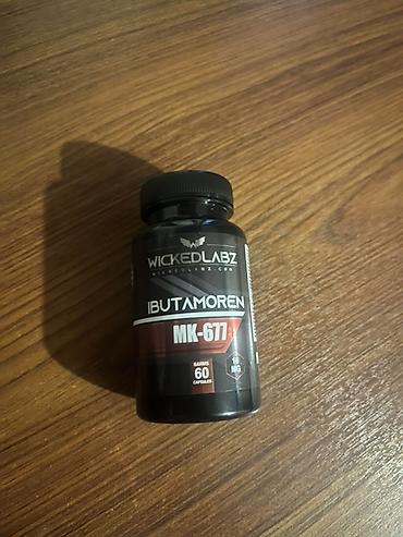 Vitaminlər və BAƏ: WickedLabz Ibutamoren MK-677 – qida əlavəsi (SARM) - Brend — 1