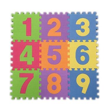 stem haljine: Podne puzzle 9 komada – mekano, zabavno i edukativno! Set sadrži 9 — 1