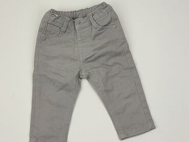 Spodnie i Legginsy: Spodnie jeansowe, 6-9 m, 68-74 cm, stan - Bardzo dobry