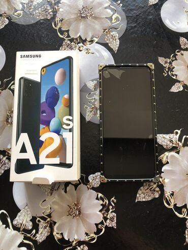 samsung a50 world telecom: Samsung Galaxy A21S, 32 GB, rəng - Qara, Sensor, Barmaq izi, İki sim kartlı