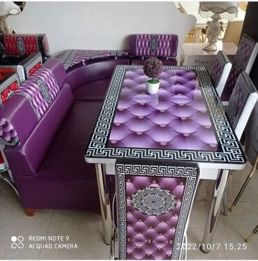 Divan və masa dəstləri: 🇹🇷Türk istehsalı Möhtəşəm ✨✨ Kuxna üçün stol stul dəsti 2 stul 1 — 6