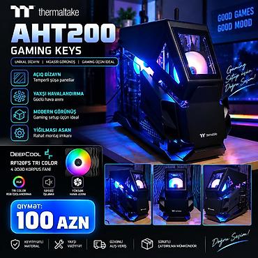 Korpuslar: Thermaltake AH T200 "helikopter" üslubunda dizayn edilmiş, açıq — 1