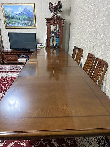 Столы для зала: Стол для зала, Б/у, Складной, Прямоугольный — 1