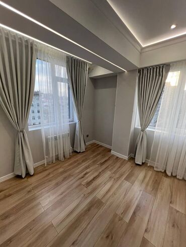 квартира берилет мкр кок жар: 3 бөлмө, 79 кв. м, Элитка, 8 кабат, Дизайнердик ремонт