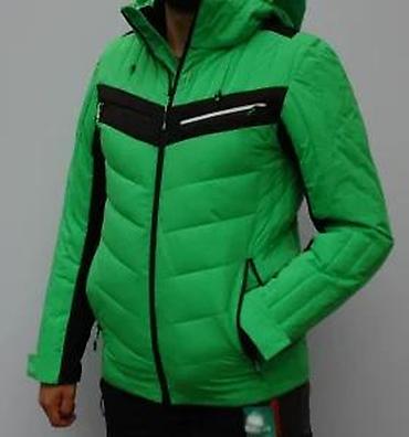 Zimske jakne: Muška zimska jakna – zelena/crna - Sportski kroj sa panelima od — 12