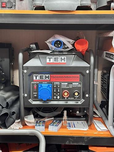 Бензиновый сварочный генератор TEH TGG5000/MMA200A - Тип: бензиновый