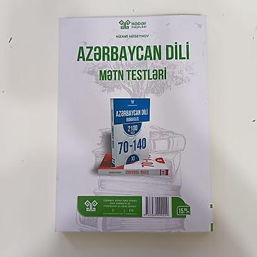 Testlər: Məhsul: Azərbaycan dili – Mətn testləri (XI sinif) Müəllif: Nizami — 2