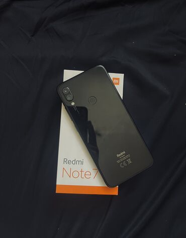 оперативная память adata: Redmi, Redmi Note 7, Б/у, 32 ГБ, цвет - Черный, 2 SIM