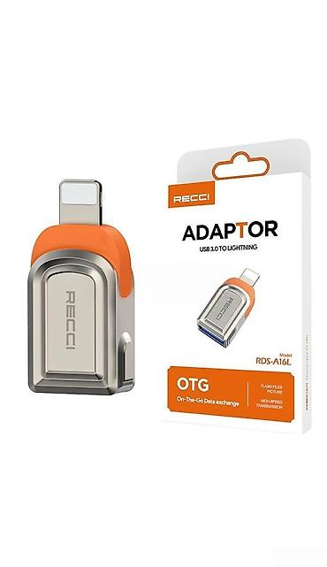 Recci OTG adapteri RDS-A16L Tip - Ötürücü İnterfeyslər - USB 3.0