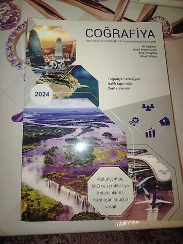 Məktəb dərslikləri: Məhsul: “Coğrafiya” hazırlıq vəsaiti (2024) Xüsusiyyətlər: - Yeni — 1