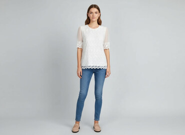 sukienki na komunię dla chrzestnej: Bluzka damska, rozmiar L