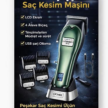 sac duzumləri: №: 13160 Məhsulun adı: Trimmer CRONIER CR-12 Brend: Cronier — 3