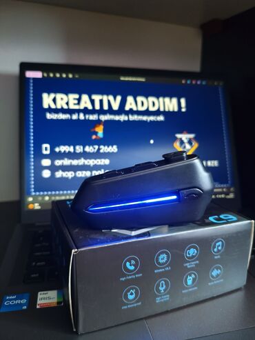 Qulaqcıqlar: Simsiz (Bluetooth) Qulaqcıqlar, Aec, rəng - Qara