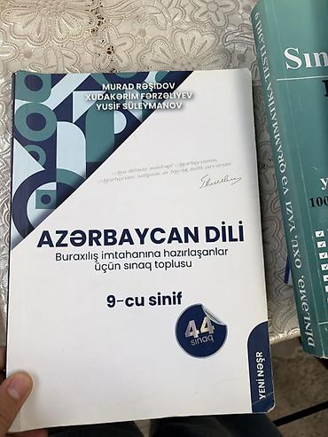 Kitablar və jurnallar: Azərbaycan dili 9-cu sinif, 2024 il — 2