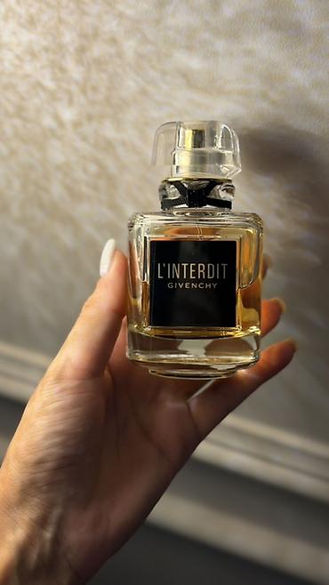 şahmaran qızıl: Givenchy L’Interdit – qadınlar üçün ətir Duty freeden alinib original — 1