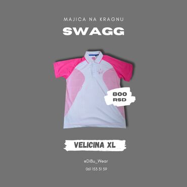 versace odelo: Men's T-shirt XL (EU 42), bоја - Roze
