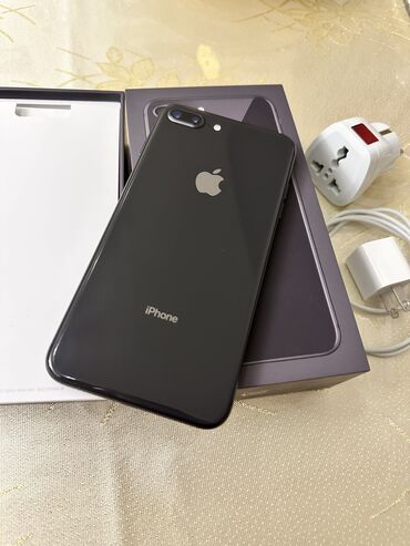 ayfon 7 plus qiymeti: IPhone 8 Plus, 64 GB, Graphite, Barmaq izi